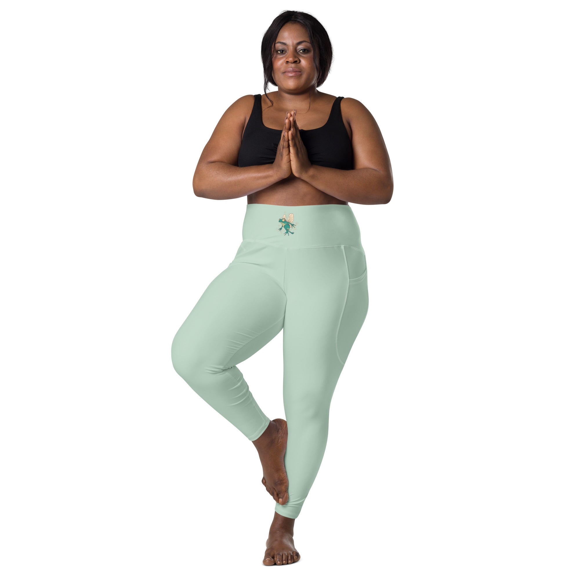 Fairy Frog Leggings with Pockets | All Sizes